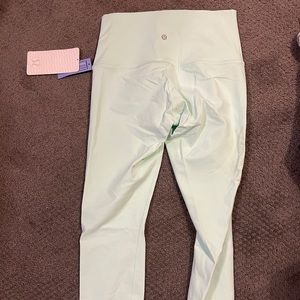 Mint green size 8 lulu lemon leggings